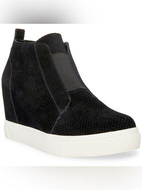 Steve Madden Suede Wedge Sneakers